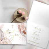 Dank u Baptism Kaart