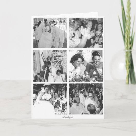 Dank u bedankkaart (Voorkant)