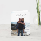 Dank u! bedankkaart (Voorkant)