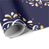 Dank u, Bedankt, tekstkunst, Cadeaupapier (Rol Hoek)