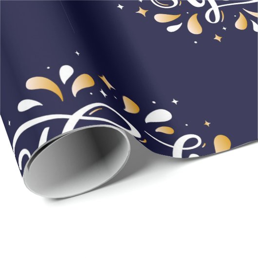 Dank u, Bedankt, tekstkunst, Cadeaupapier (Rol Hoek)