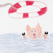 Dank u - Bedankt voor het redden van mijn baconKaa Kaart