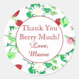 Dank u Berry Much Sticker