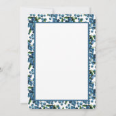 Dank u bes veel bosbessen dank u notities (Achterkant)