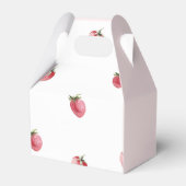 Dank u bessen veel aardbei bedankdoosjes (Achterkant)