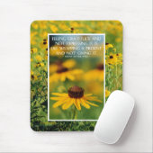 Dank u - Black-Eyed Susans Mousepad Muismat (Met muis)