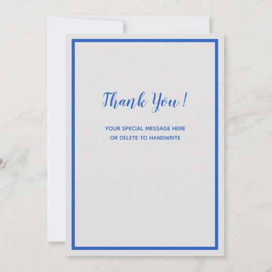 Dank u Black Lab Schattigee Puppy Labrador Dog Bedankkaart (Achterkant)