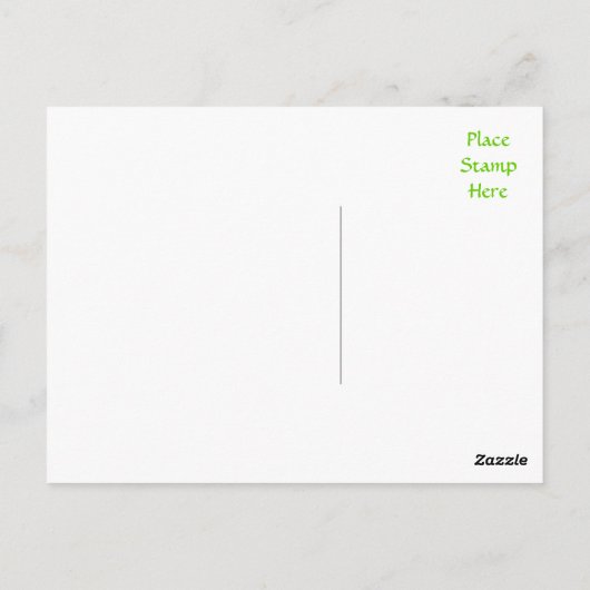 Dank u Bloedhond begroeting Briefkaart (Achterkant)