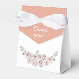 Dank u Bloemen gunstbox Bedankdoosjes