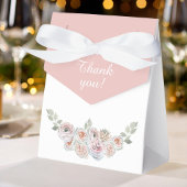 Dank u Bloemen gunstbox Bedankdoosjes