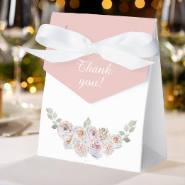 Dank u Bloemen gunstbox Bedankdoosjes