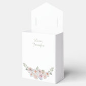 Dank u Bloemen gunstbox Bedankdoosjes (Geopend)