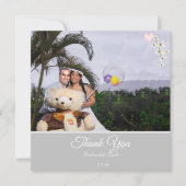 Dank u Bloemenbruid & bruidegom Dank u bruiloft (Voorkant)