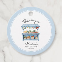 Dank u boeren Market Boy Baby shower