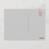 Dank u Border Collie Puppy Dog Post Kaart (Achterkant)