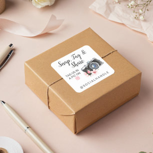 Dank u Breuk, Label & de Camera van de Waterverf v