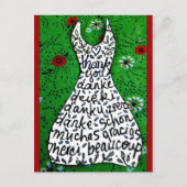 dank u briefkaart (Voorkant)