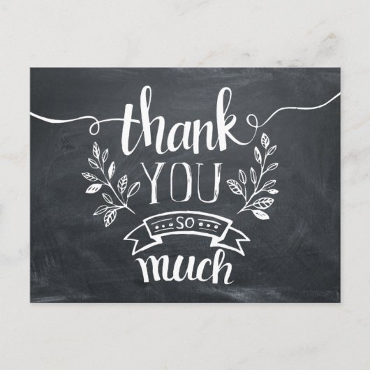 Dank u Briefkaart (Voorkant)