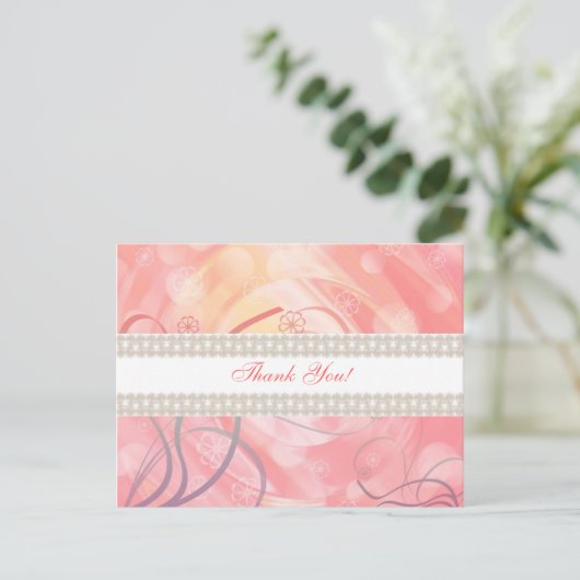 Dank u Briefkaart (Staand voorkant)