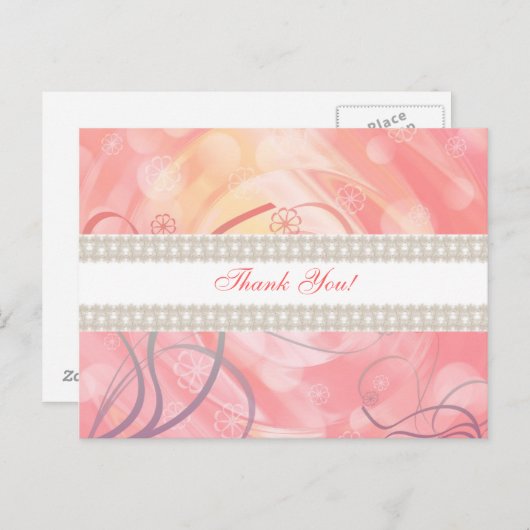 Dank u Briefkaart (Voorkant / Achterkant)