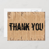 dank u briefkaart (Voorkant / Achterkant)