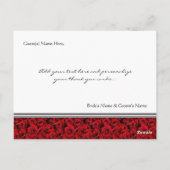 Dank u Briefkaart (Achterkant)