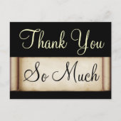 Dank u Briefkaart (Voorkant)