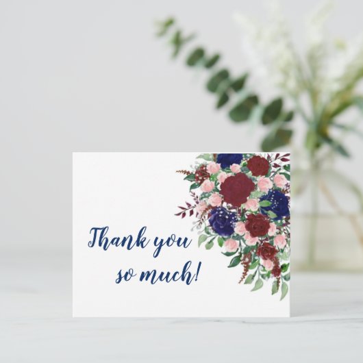 Dank u Briefkaart (Staand voorkant)