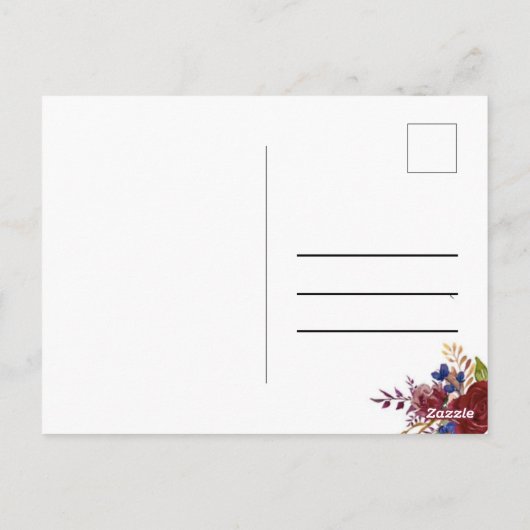 Dank u Briefkaart (Achterkant)