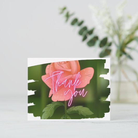 Dank u Briefkaart (Staand voorkant)