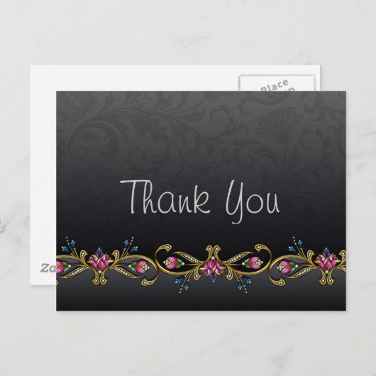 Dank u Briefkaart (Voorkant / Achterkant)