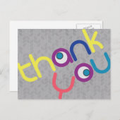 Dank u briefkaart (Voorkant / Achterkant)