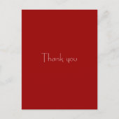 Dank u Briefkaart (Voorkant)