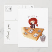 Dank u Briefkaart (Voorkant / Achterkant)