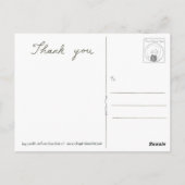 Dank u Briefkaart (Achterkant)