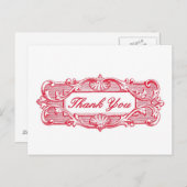 Dank u Briefkaart (Voorkant / Achterkant)