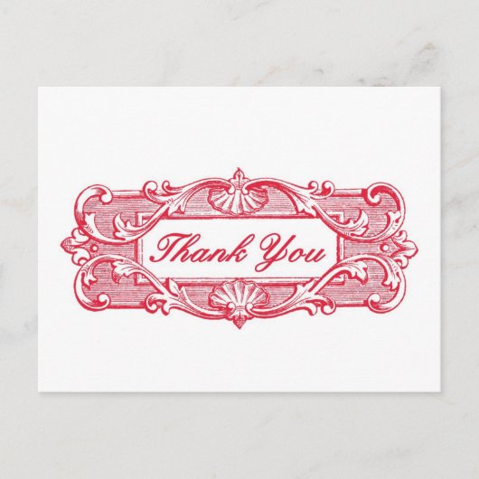 Dank u Briefkaart (Voorkant)
