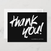 Dank u Briefkaart (Voorkant / Achterkant)