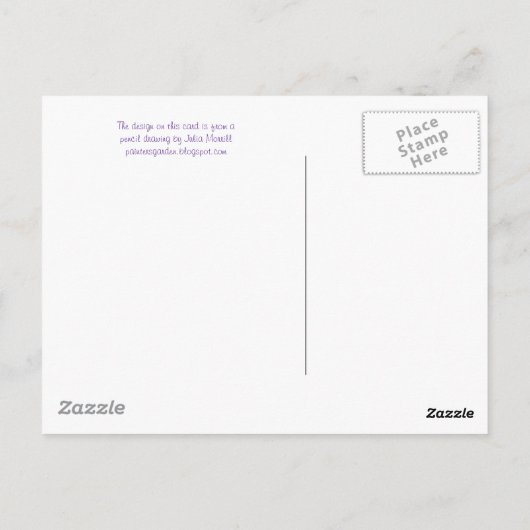 Dank u Briefkaart (Achterkant)