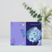 dank u briefkaart (Staand voorkant)