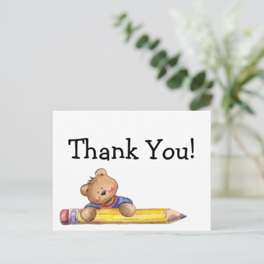 Dank u Briefkaart - SRF (Staand voorkant)