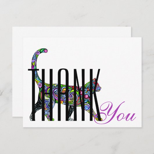 Dank u Briefkaart - SRF (Voorkant / Achterkant)