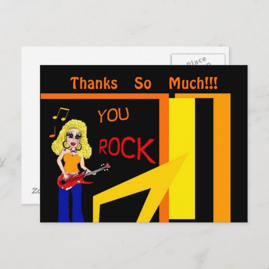 Dank u Briefkaarten (Voorkant / Achterkant)