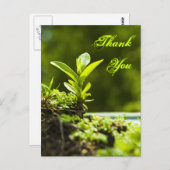 Dank u - briefkaarten (Voorkant / Achterkant)