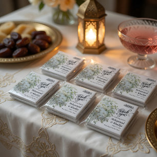 Dank u bruiloft boeket bloem Nikah Walima Magneet