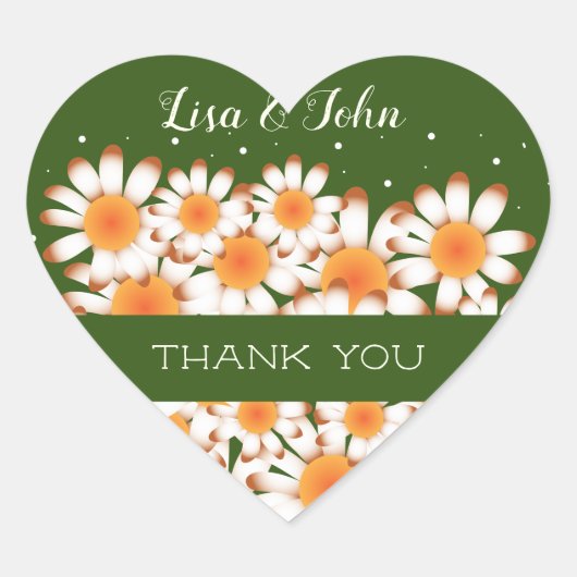 Dank u bruiloft bos groene hart envelop zegel (Voorkant)