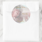 Dank u bruiloft gunst Label Sticker (Tas)