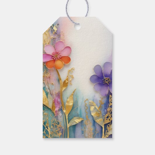 Dank u bruiloft gunst Labels Cadeaulabel (Achterkant)