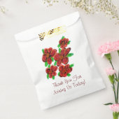 Dank u bruiloft gunst tas bedankzakje (Gezegeld)