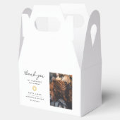 Dank u bruiloft huisdier thema foto poot afdrukken bedankdoosjes (Geopend)